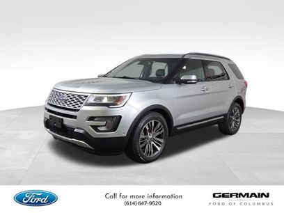 Certified 2017 Ford Explorer Platinum