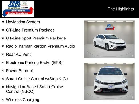 Used 2023 Kia Forte GT-Line w/ GT-Line Premium Package FWD image 2