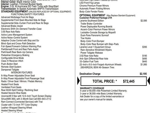 New 2026 RAM 1500 Laramie w/ Laramie Southwest Edition image 2