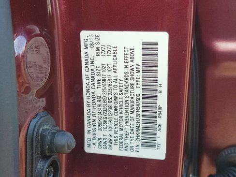 Used 2015 Honda CR-V EX-L image 33