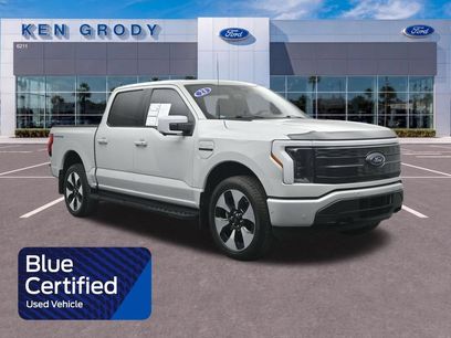 Certified 2023 Ford F150 Lightning Platinum