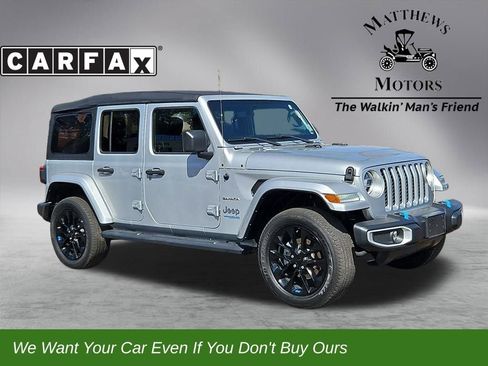 Used 2022 Jeep Wrangler Unlimited Sahara w/ Cold Weather Group image 1