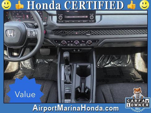 Certified 2023 Honda Accord EX image 12