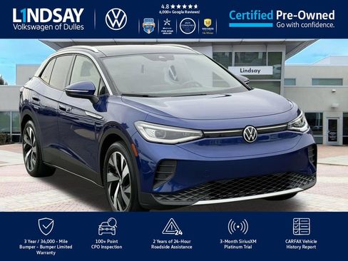 Used 2021 Volkswagen ID.4 Pro S w/ Gradient Package image 1