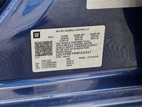 Used 2021 Chevrolet Silverado 2500 High Country image 37