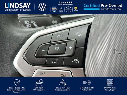 Certified 2022 Volkswagen Tiguan SE w/ Panoramic Sunroof Package image 21