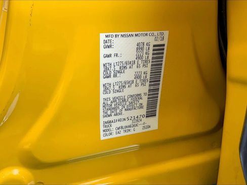 Used 2018 Nissan Titan PRO-4X w/ Pro-4x Utility Package image 36