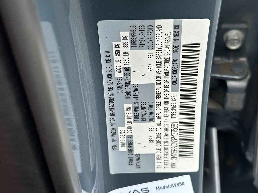 Certified 2023 MAZDA MAZDA3 s FWD image 36