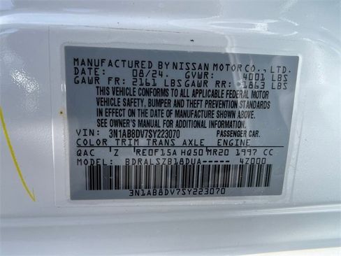 New 2025 Nissan Sentra SR w/ SR Premium Package image 28