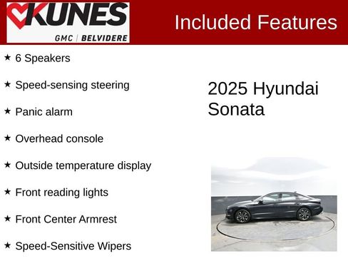 Used 2025 Hyundai Sonata SEL FWD image 2
