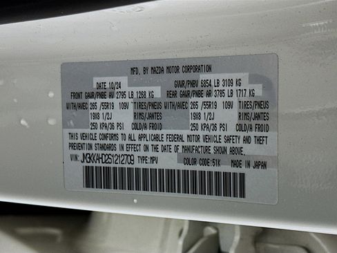 Used 2025 MAZDA CX-90 3.3 Turbo w/ Select Package image 12