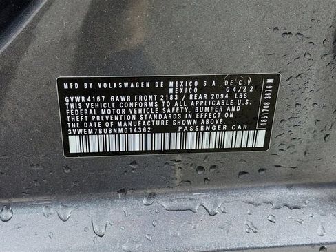 Used 2022 Volkswagen Jetta SE FWD image 35