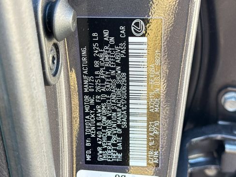 Certified 2025 Lexus ES 300h w/ Premium Package FWD image 32