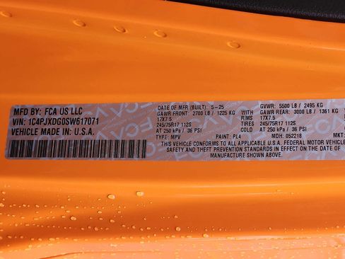 New 2025 Jeep Wrangler Sport S image 15