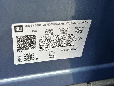 Certified 2024 Chevrolet Equinox LT w/ LPO, Floor Liner Package FWD image 17