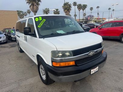 Used 2003 Chevrolet Express 3500 Extended Passenger w/ LS Preferred Equipment Group