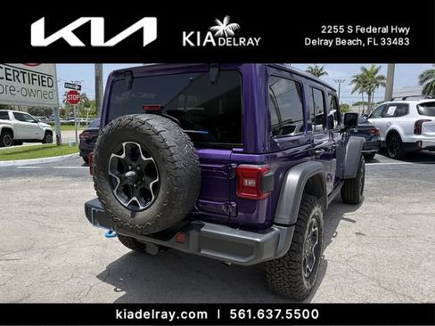 Used 2023 Jeep Wrangler Unlimited Rubicon 4xe w/ Cold Weather Group AWD/4WD image 3