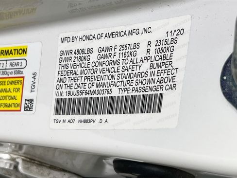 Used 2021 Acura TLX w/ Advance Package FWD image 31