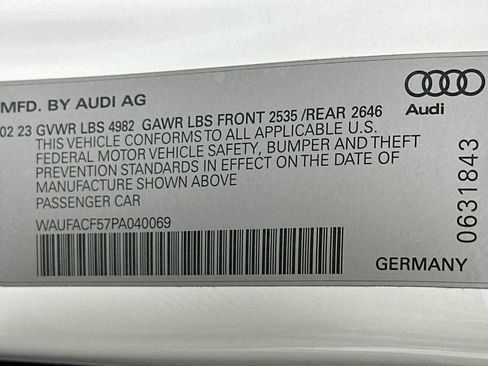 Used 2023 Audi A5 2.0T Premium Plus w/ Premium Plus AWD/4WD image 24
