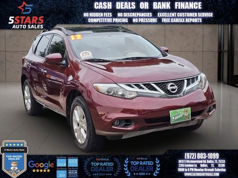 Used 2012 Nissan Murano SV FWD image 1