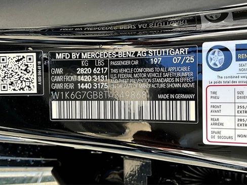 New 2026 Mercedes-Benz S 580 4MATIC Sedan image 16