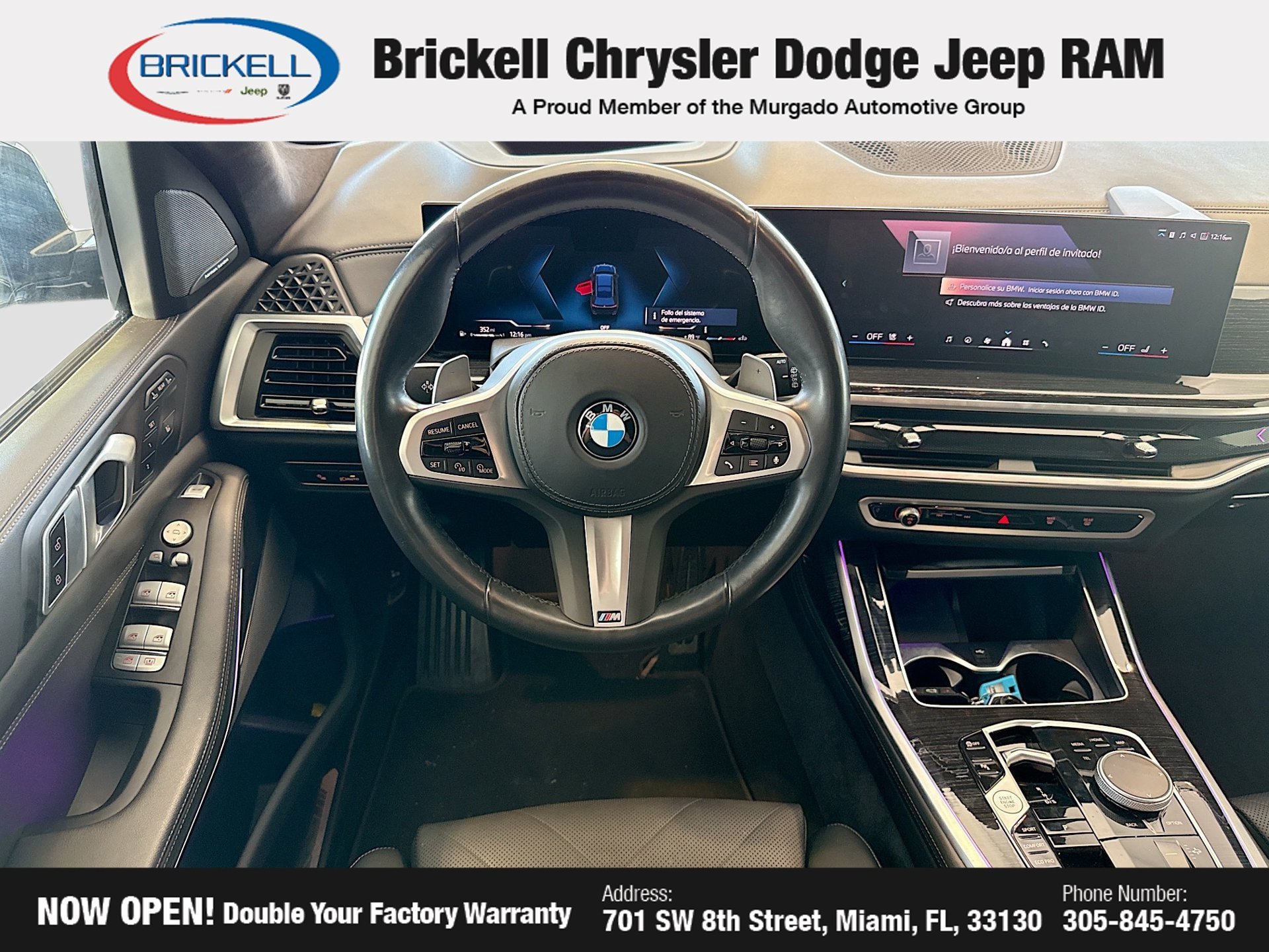 Used 2025 BMW X7 xDrive40i w/ M Sport Package AWD/4WD image 18
