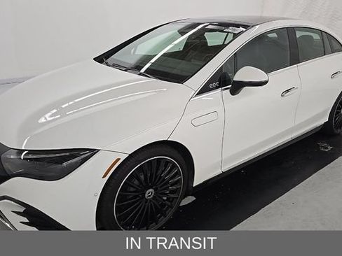 Used 2023 Mercedes-Benz EQE 500 4MATIC Sedan w/ AMG Line Exterior Package image 1