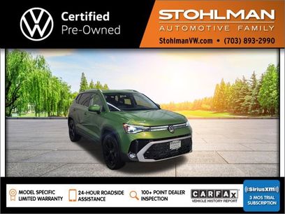 Certified 2025 Volkswagen Taos SEL w/ Black Wheel Plus Package