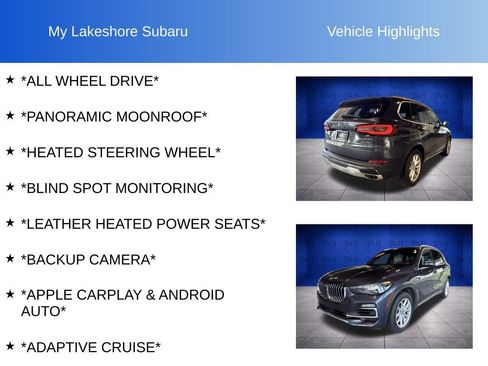 Used 2021 BMW X5 xDrive40i w/ Premium Package AWD/4WD image 10