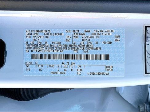 Used 2024 Ford F150 XLT w/ Mobile Office Package image 19