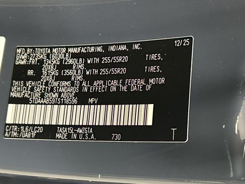 Certified 2026 Toyota Grand Highlander AWD image 36