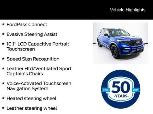 Certified 2023 Ford Explorer ST w/ Equipment Group 401A image 21