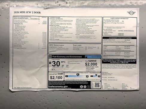 New 2026 MINI Cooper John Cooper Works image 12