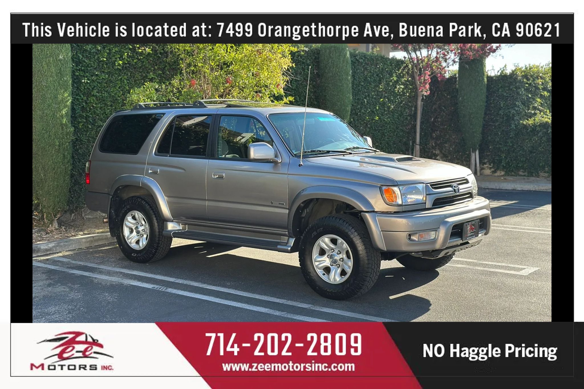Used 2002 Toyota 4Runner SR5 AWD/4WD image 4