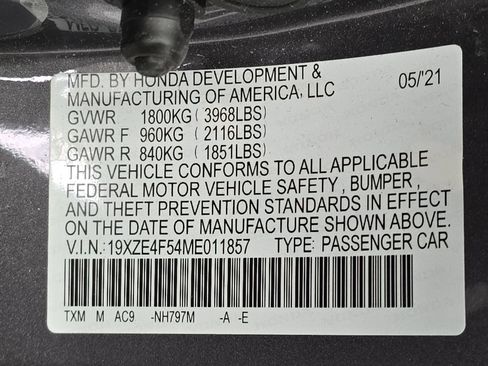 Used 2021 Honda Insight EX image 34