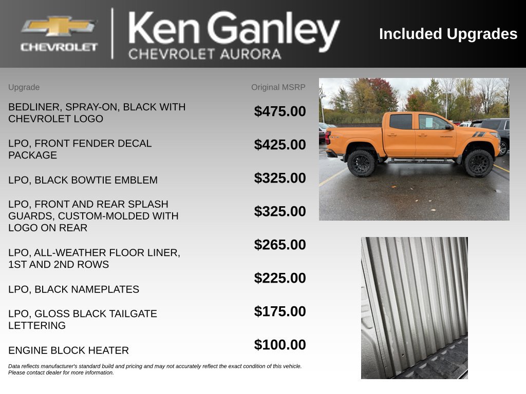 Used 2026 Chevrolet Colorado LT AWD/4WD image 6
