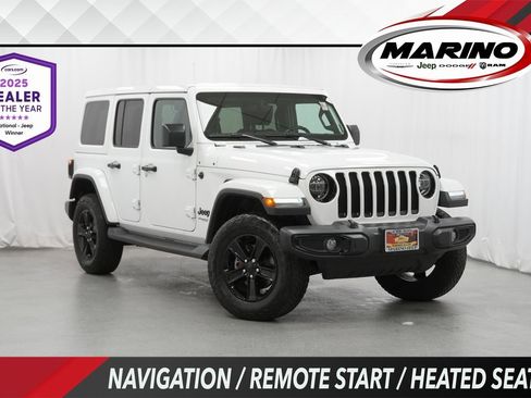 Certified 2022 Jeep Wrangler Unlimited Sahara image 1