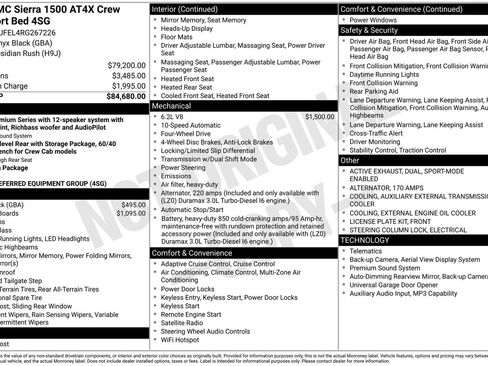 Used 2024 GMC Sierra 1500 AT4X AWD/4WD image 35