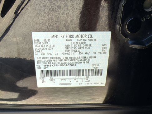 Certified 2023 Ford Explorer Limited RWD image 22