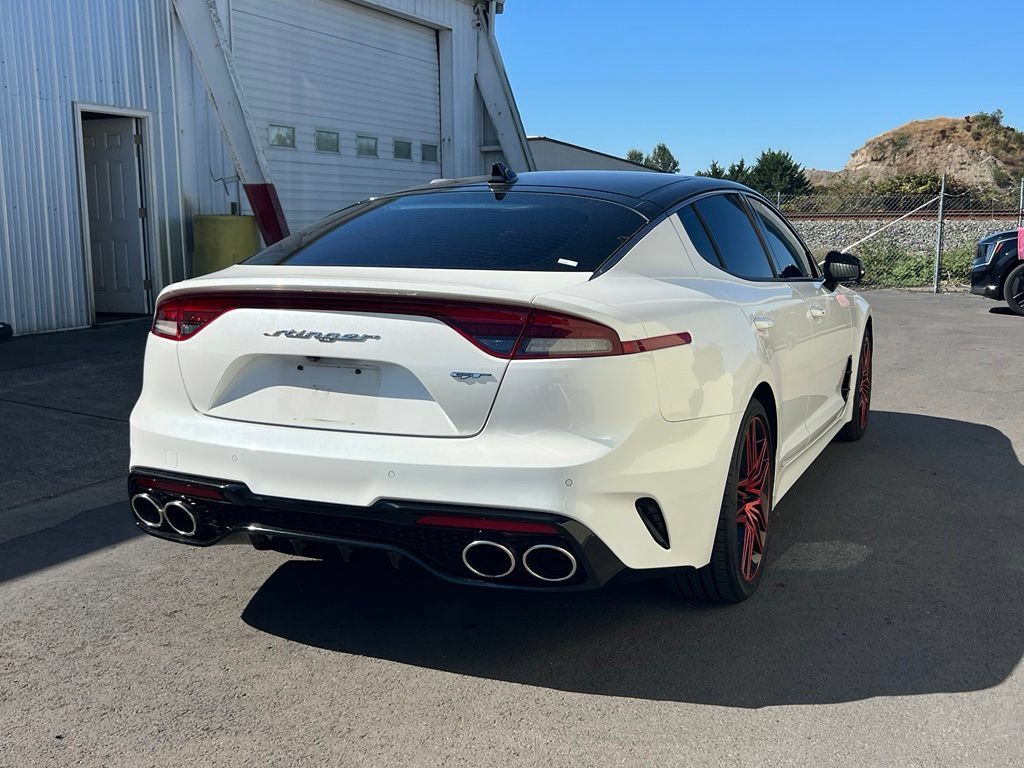 Certified 2022 Kia Stinger GT2 w/ Red Interior Color Package AWD/4WD image 5