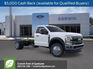 New 2025 Ford F550 4x4 Regular Cab Super Duty w/ XL Chrome Package 360° Tour