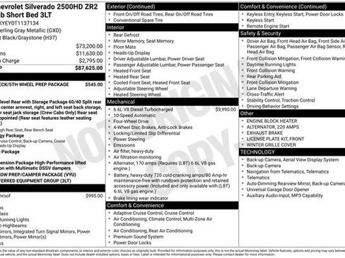Certified 2026 Chevrolet Silverado 2500 ZR2 AWD/4WD image 17