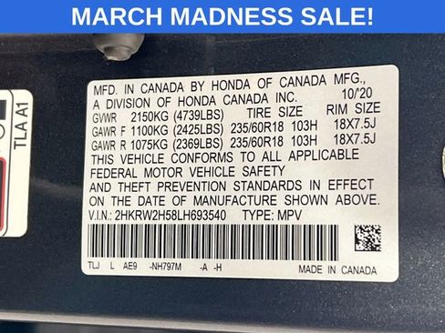 Used 2020 Honda CR-V EX image 33