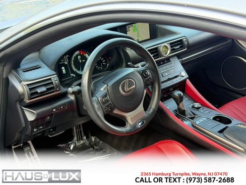 Used 2017 Lexus RC F w/ Performance Package RWD image 7