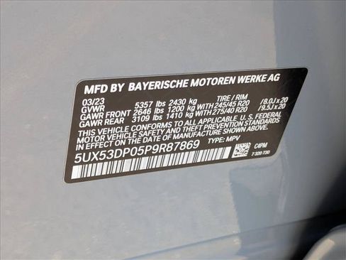 Used 2023 BMW X3 xDrive30i w/ M Sport Package AWD/4WD image 27