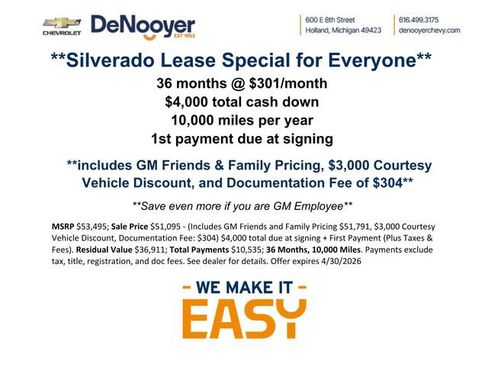 New 2026 Chevrolet Silverado 1500 LT AWD/4WD image 3