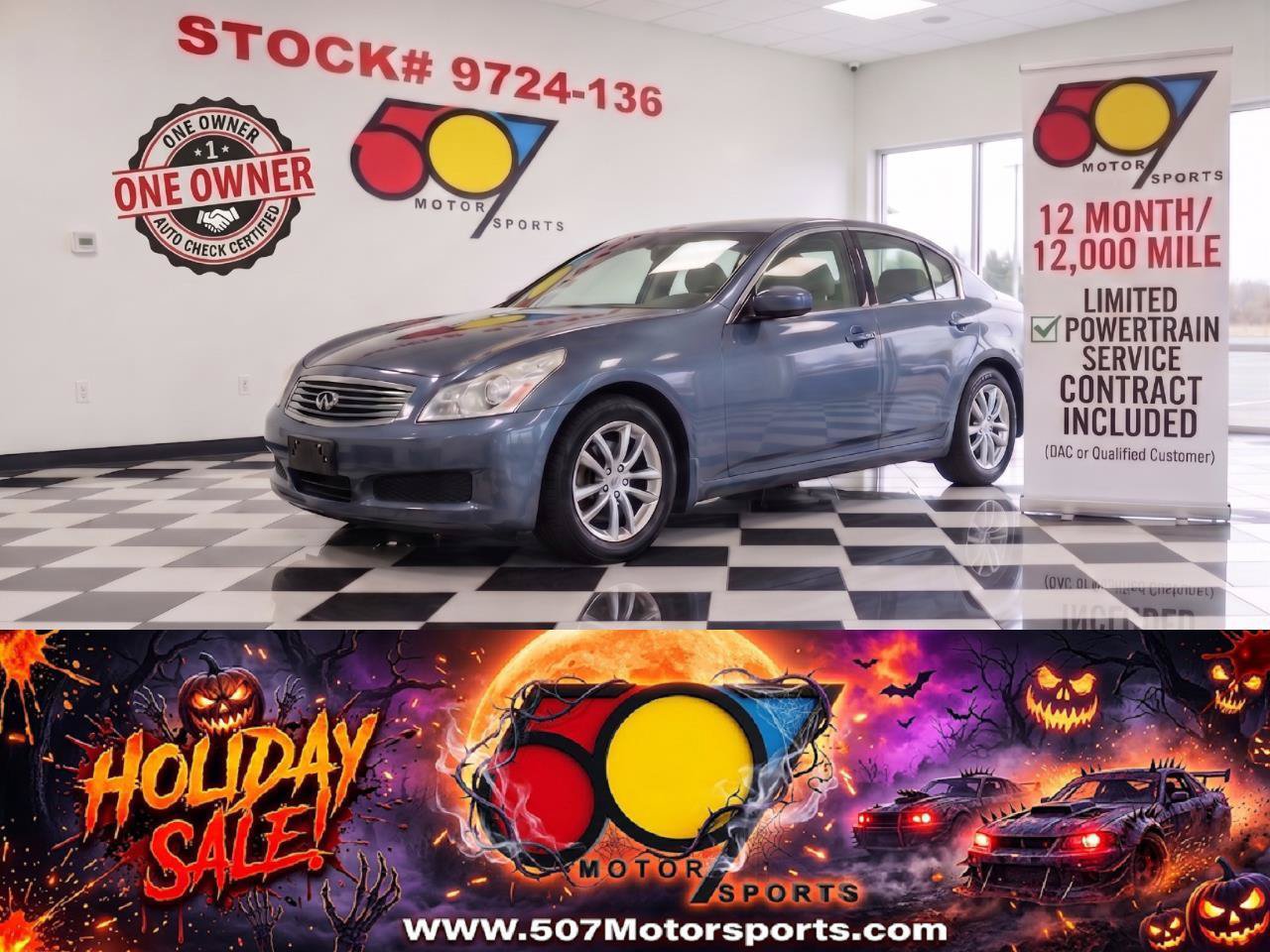 Used 2008 INFINITI G35 x Sedan w/ Premium Pkg AWD/4WD image 1