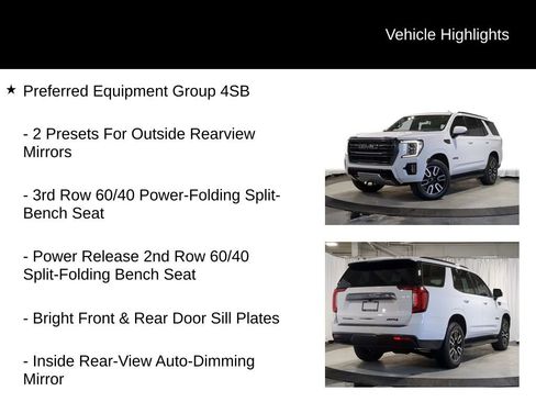 Used 2023 GMC Yukon AT4 w/ Technology Package image 7