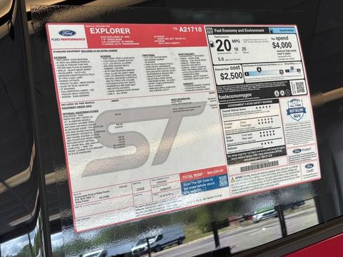 New 2026 Ford Explorer ST w/ Sun And Sound Package AWD/4WD image 38