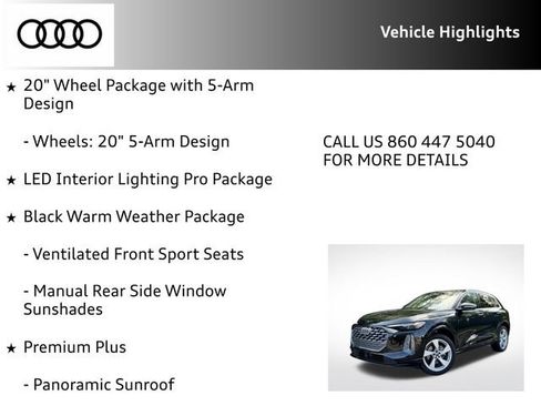 Certified 2025 Audi Q5 Premium Plus w/ Premium Plus AWD/4WD image 17